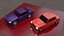 Two Low Poly Cars
