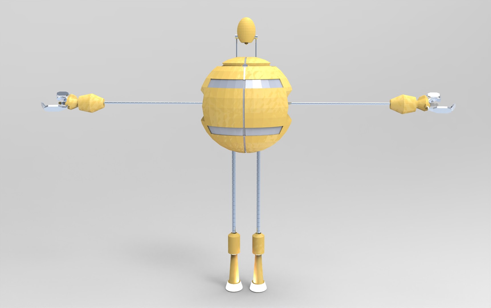 Robot Assistant Model - TurboSquid 1990080