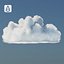 Photorealistic Vdb Cumulus Cloud Type C