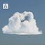Photorealistic Vdb Cumulus Cloud Type C