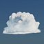 Photorealistic Vdb Cumulus Cloud Type C