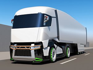 3D generic concept truck