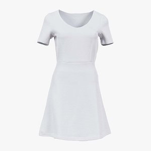 White Tennis Dress Remastered