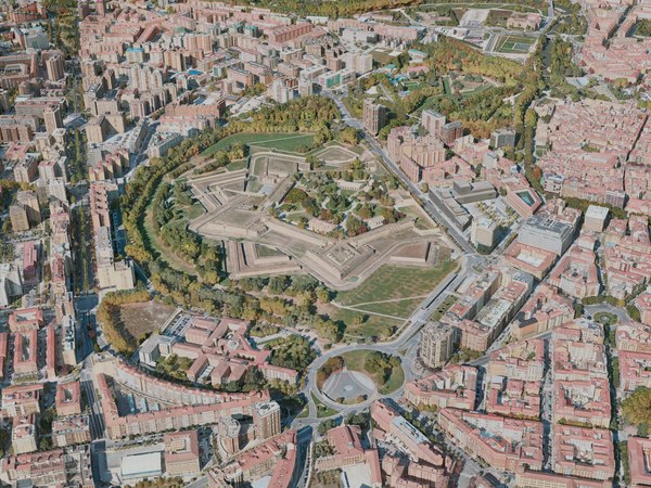 Pamplona City 3D model
