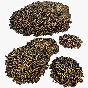 3D model Cat Litter Pile Farm Landscape Pet Toilet