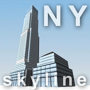 bloomberg tower 3d model