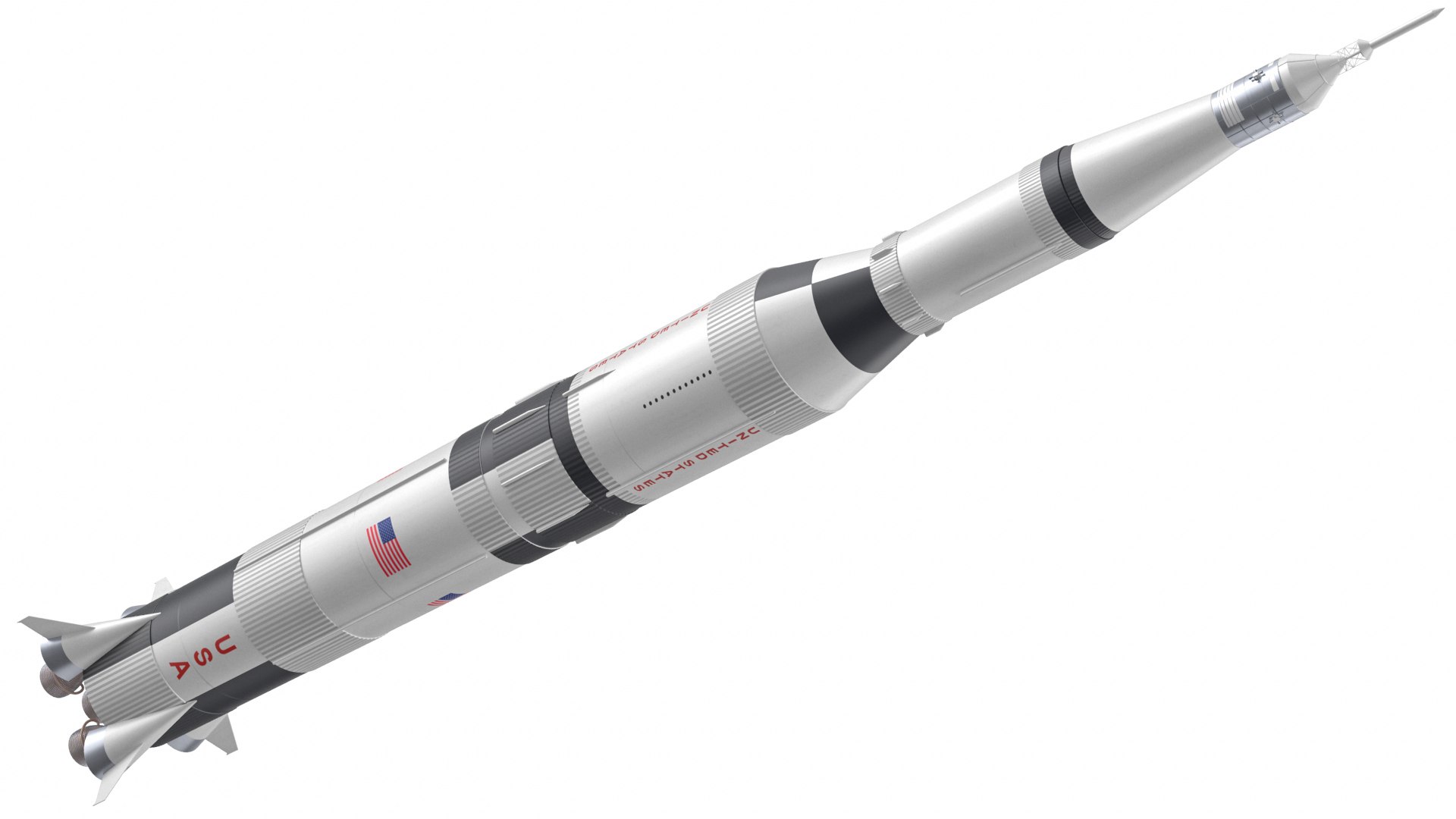 Saturn V Rocket 01 3D model https://p.turbosquid.com/ts-thumb/8I/n0GXsO/dk/saturnvrocket4/jpg/1720087094/1920x1080/fit_q87/1a7713eb88c22074b7cc0a475a92f7dcb1f84edb/saturnvrocket4.jpg