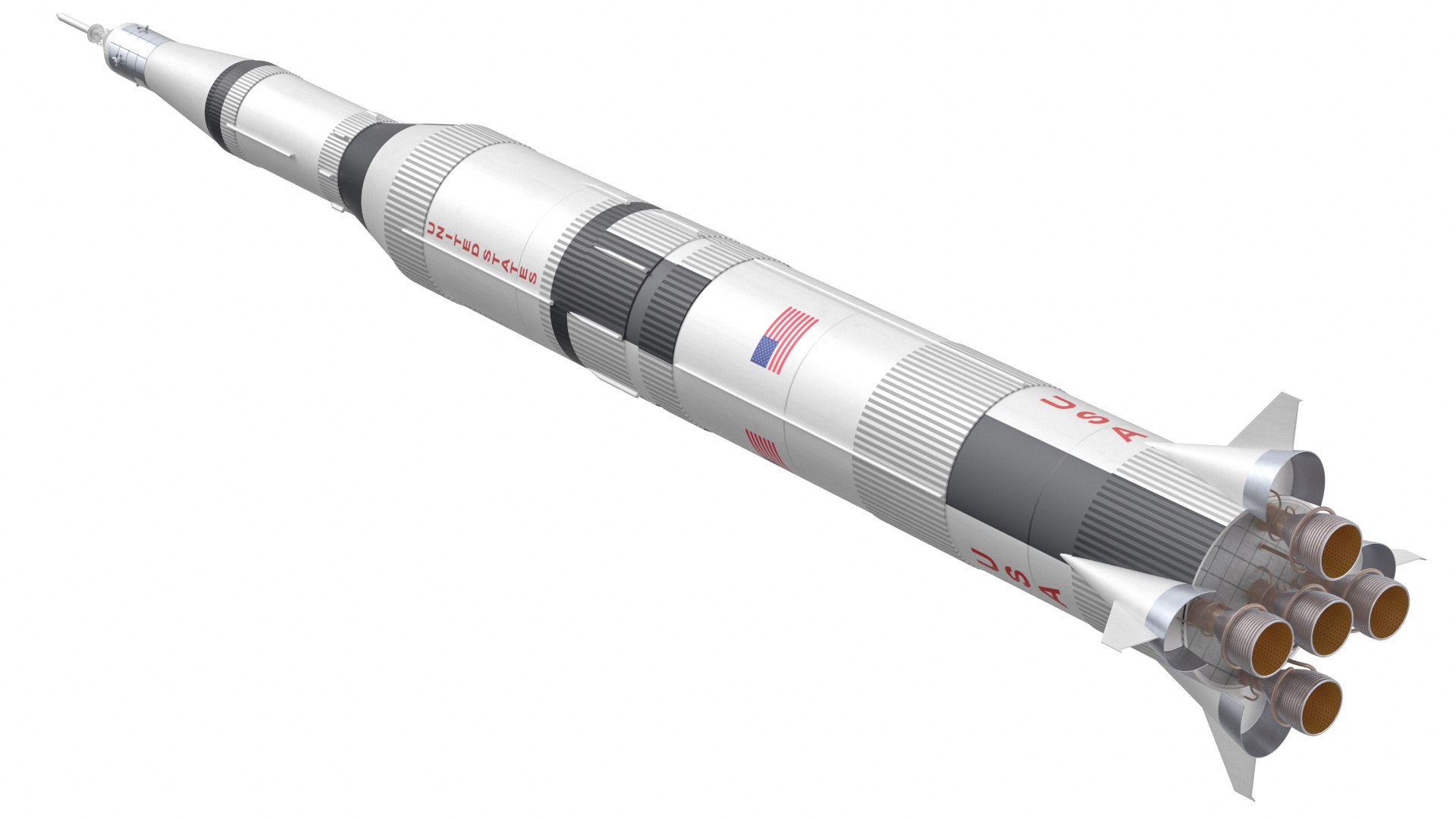 Saturn V Rocket 01 3D model https://p.turbosquid.com/ts-thumb/8I/n0GXsO/mE/saturnvrocket5/jpg/1720087109/1920x1080/fit_q87/94f8ac3006a8a574b72b697cb10b41c55f1ddd00/saturnvrocket5.jpg