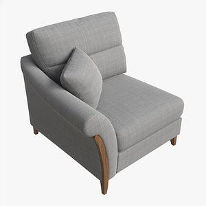 3D Petite LHF Unit Ercol Trieste