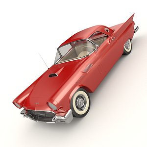 3d obj thunderbird 1957