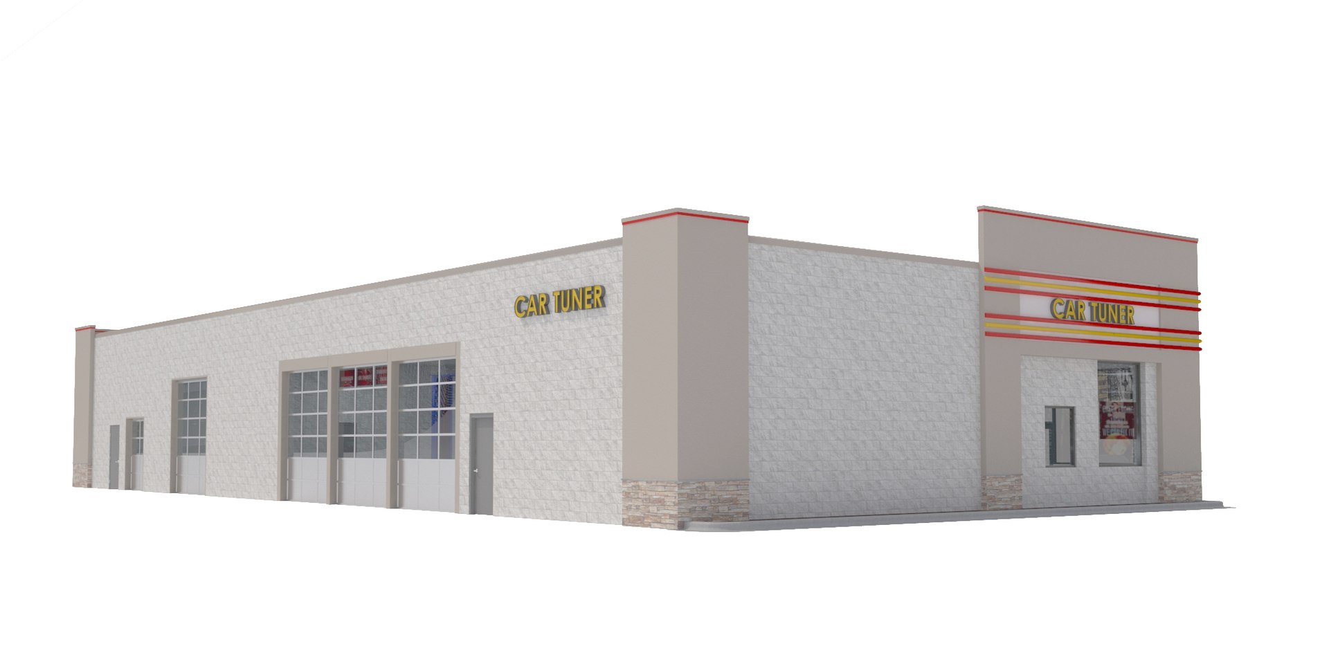 3D Model Auto Service - TurboSquid 1201304