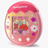 Tamagotchi Pix Floral Pink