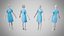 Dress 41 Vivid Cerulean