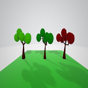 Trees 3D model