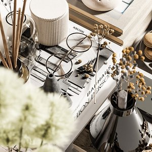 3D decorative set model