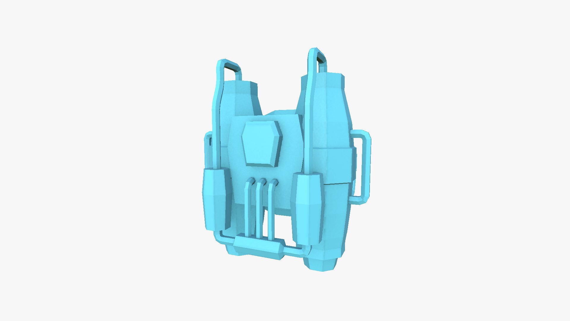 3D Jetpack Low Poly J04 - SciFi Character Design Model - TurboSquid 2256418