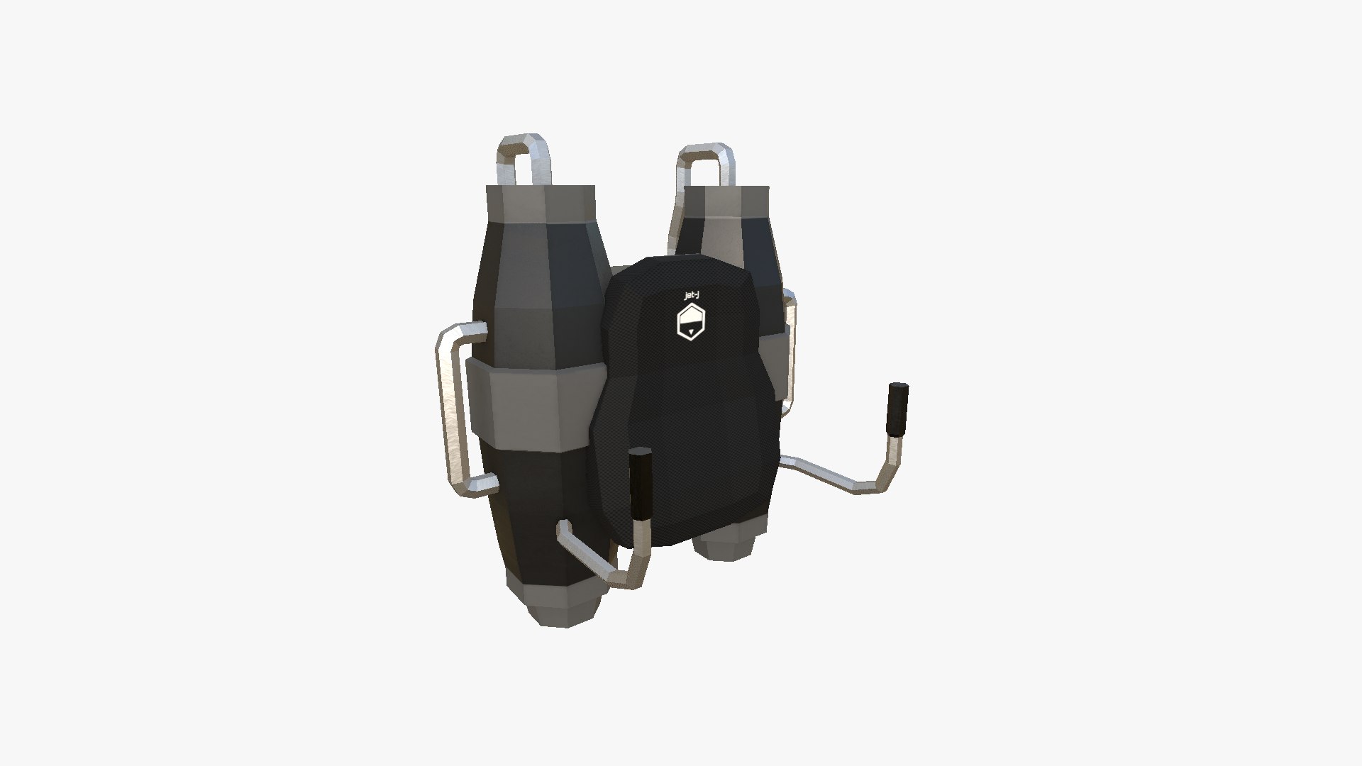 3D Jetpack Low Poly J04 - SciFi Character Design Model - TurboSquid 2256418
