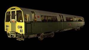 3D metro train