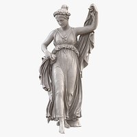 Girl Dancing Statue 2