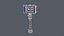 hammer composition 3D model