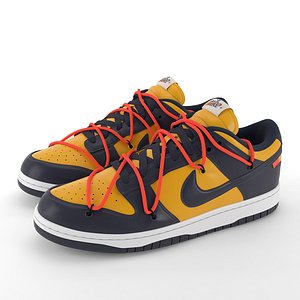 Nike Dunk Low Off-White University Gold PBR