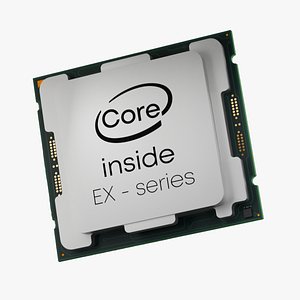 Computer CPU 3D