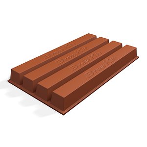 chocolate bar 3D model