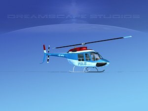 Bell 206 Jet Ranger Polis