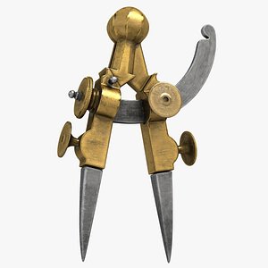 Vintage Dividers Drafting Compass