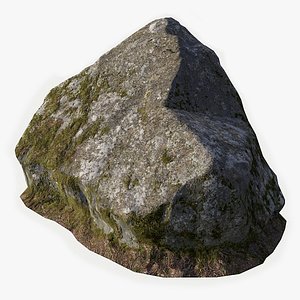 Stone Large Mossy - PBR