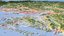 South Korea Map - 12K Realistic Satellite Terrain - Elevation