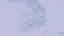 South Korea Map - 12K Realistic Satellite Terrain - Elevation