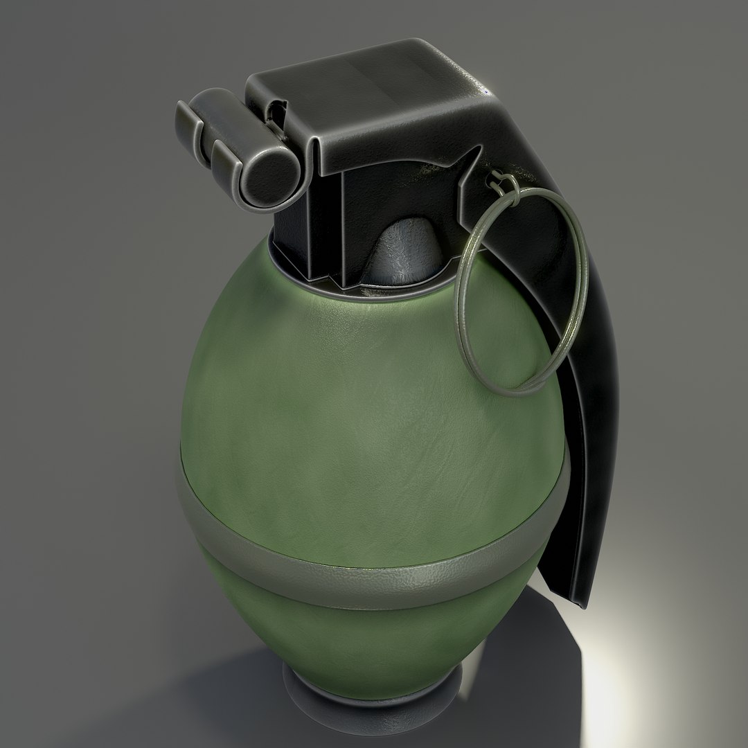 Grenade 3D model - TurboSquid 1717575