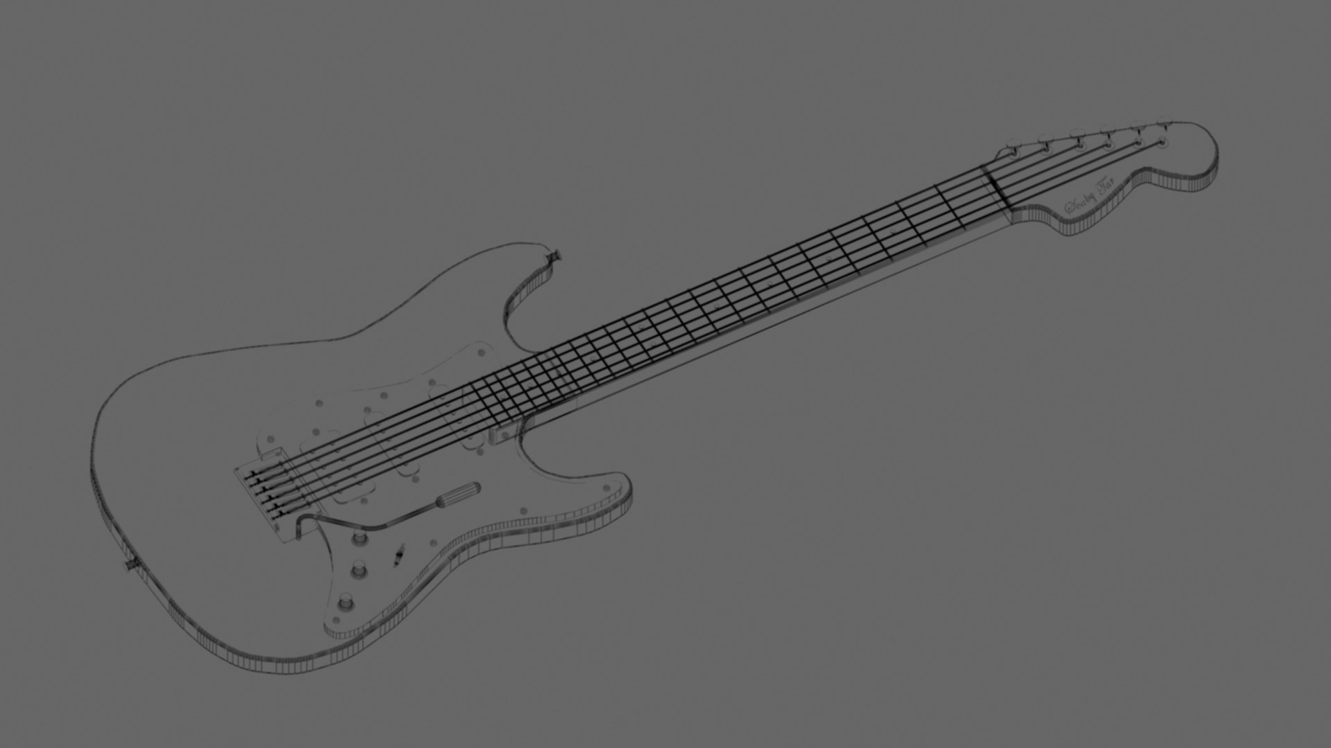 3D electric guitar https://p.turbosquid.com/ts-thumb/8J/gNbaU1/rC/electricguitarwireframe/jpg/1613360767/1920x1080/fit_q87/eb15c2be006e0dada9b66be0554cea86859ef694/electricguitarwireframe.jpg