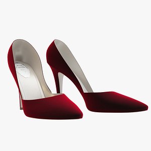 Rene Caovilla Suede Pumps