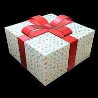 Realistic Gift Box Series 1 with 4K PBR Textures