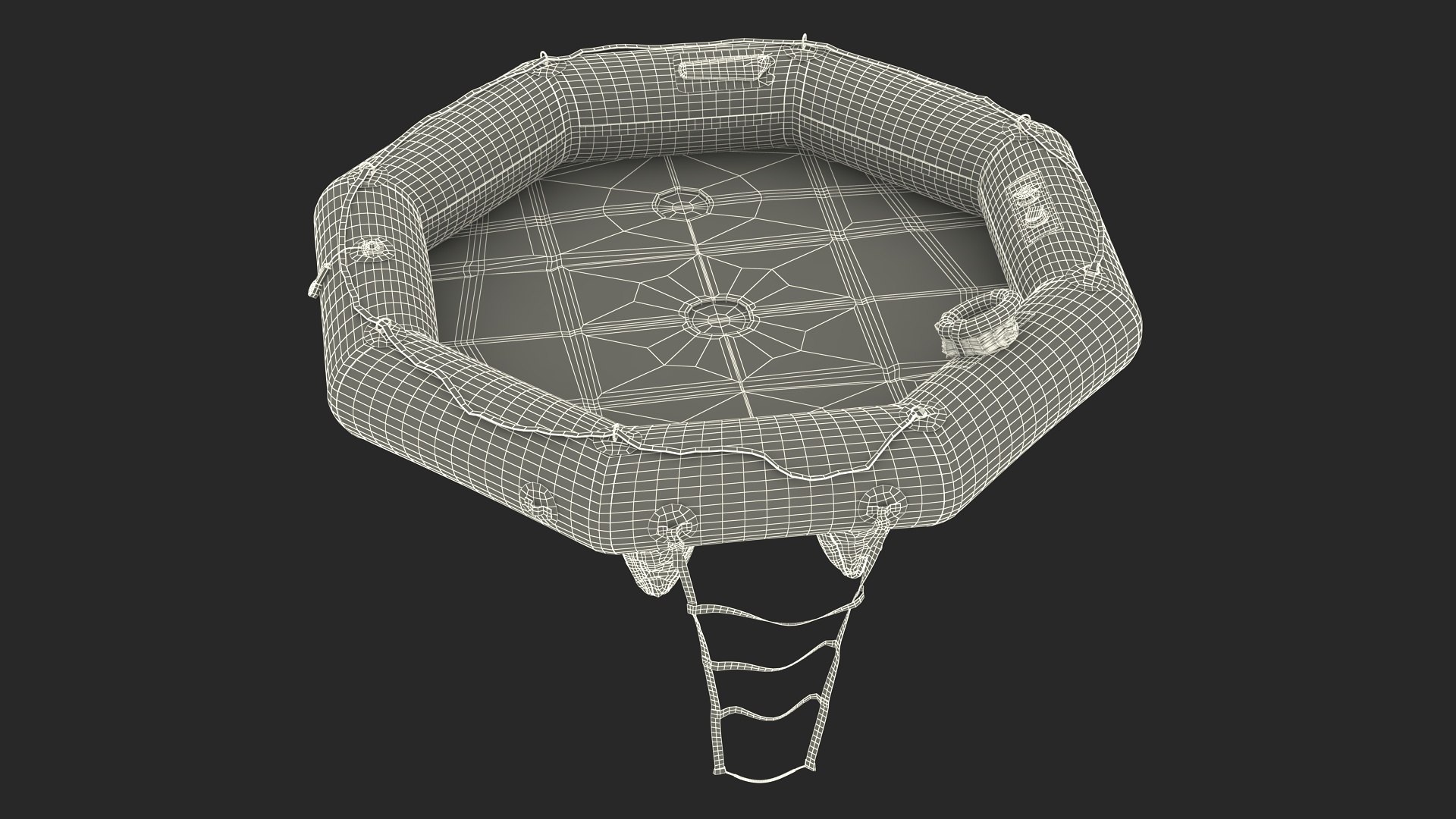Enhanced Life Raft Plus 3D Model - TurboSquid 2302265