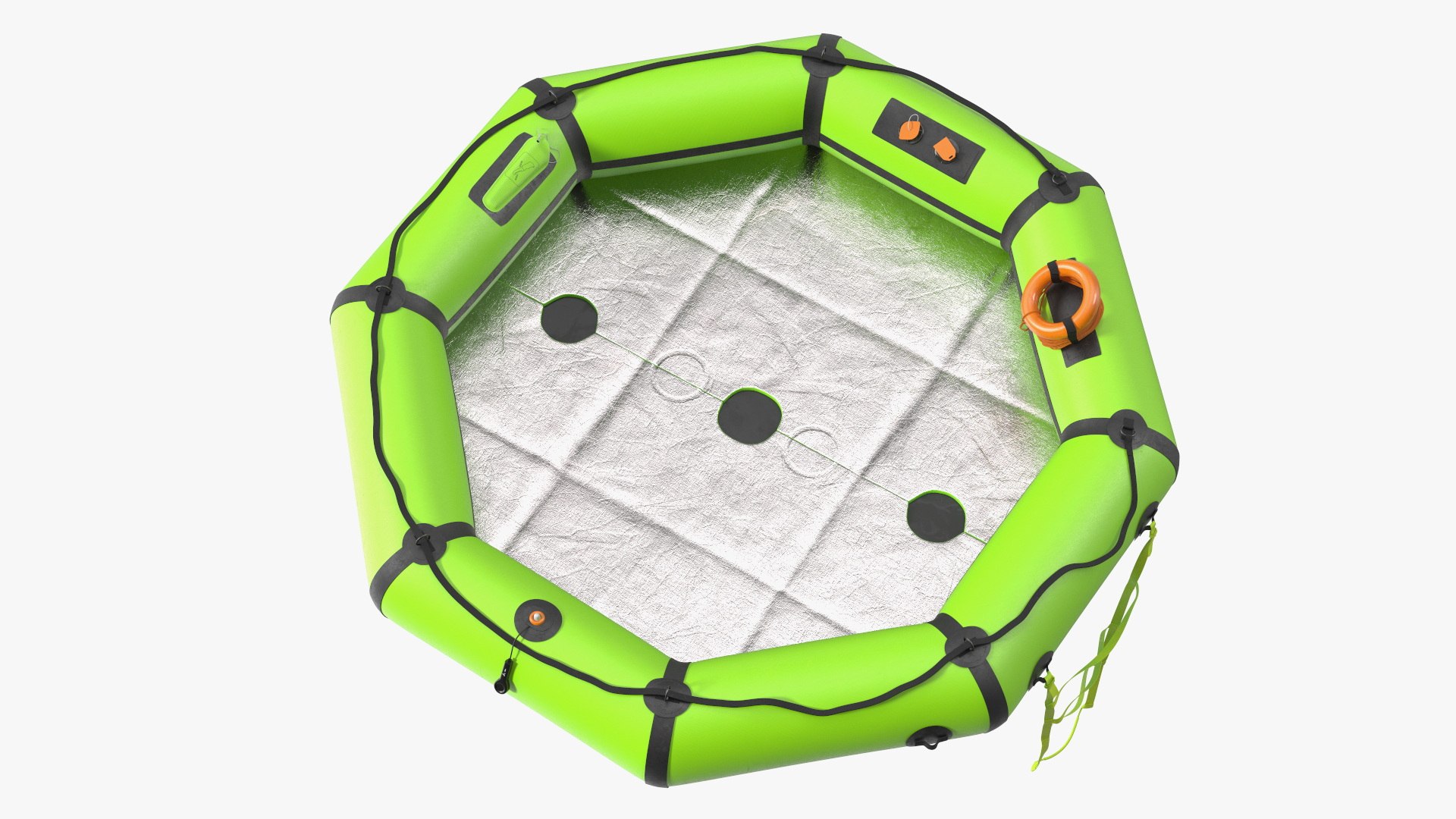 Enhanced Life Raft Plus 3D Model - TurboSquid 2302265