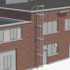 3D ready old industrial building