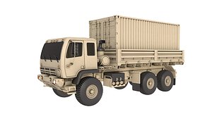 M1085 container truck 3D model