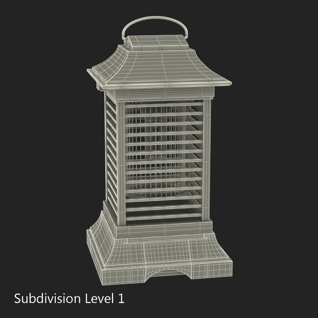 3d model bug zapper