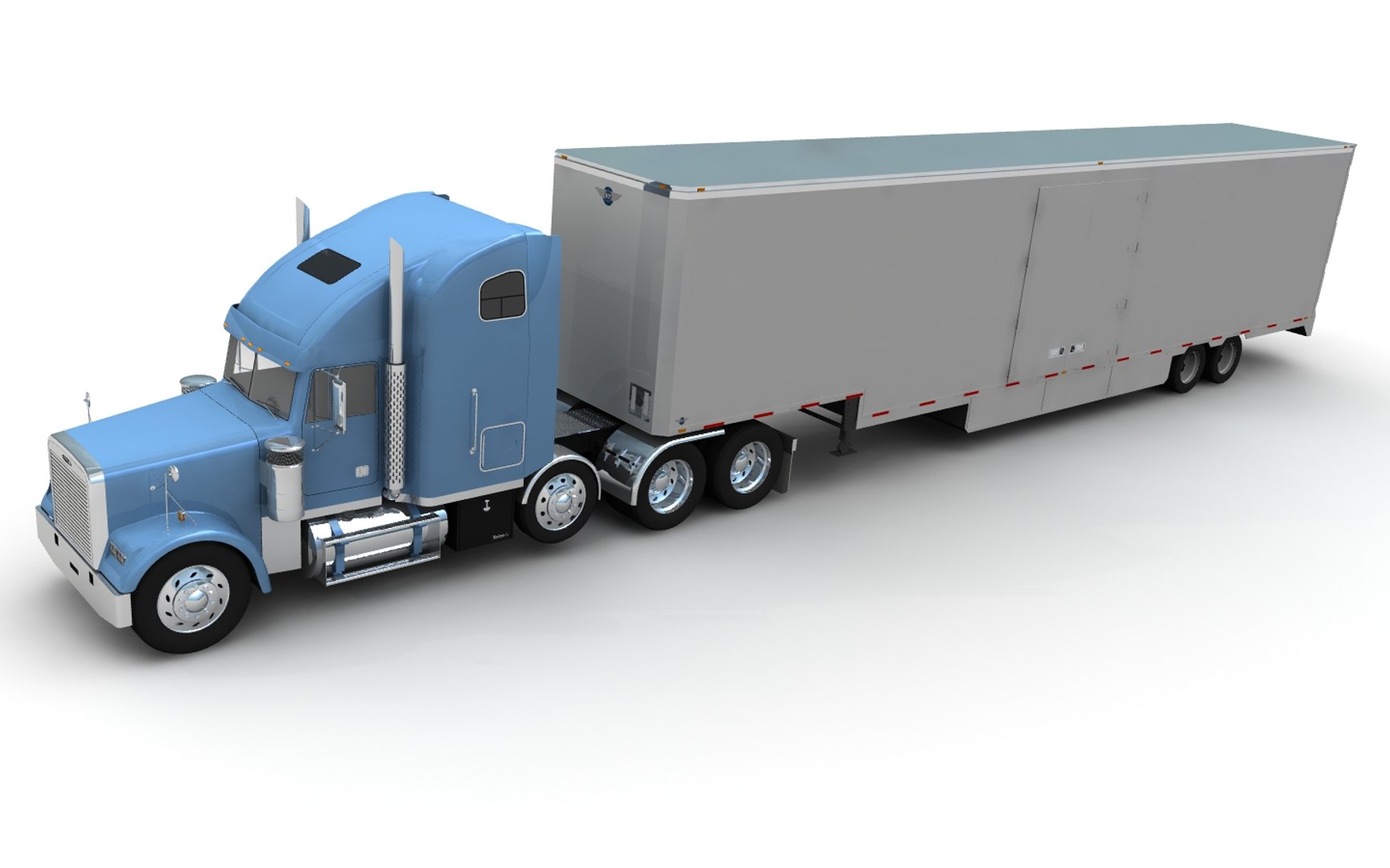 Freightliner Fld120sd Sleeper 3d Lwo
