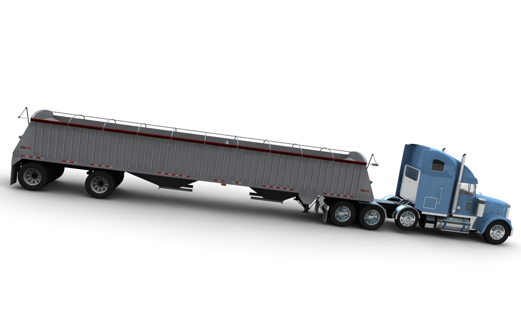 Freightliner Fld120sd Sleeper 3d Lwo