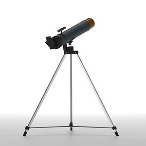 telescope 3D model