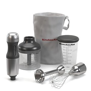 KitchenAid KHB2351CU 3 Speed Hand Blender PBR