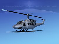 Bell UH-1N US Marines Gray