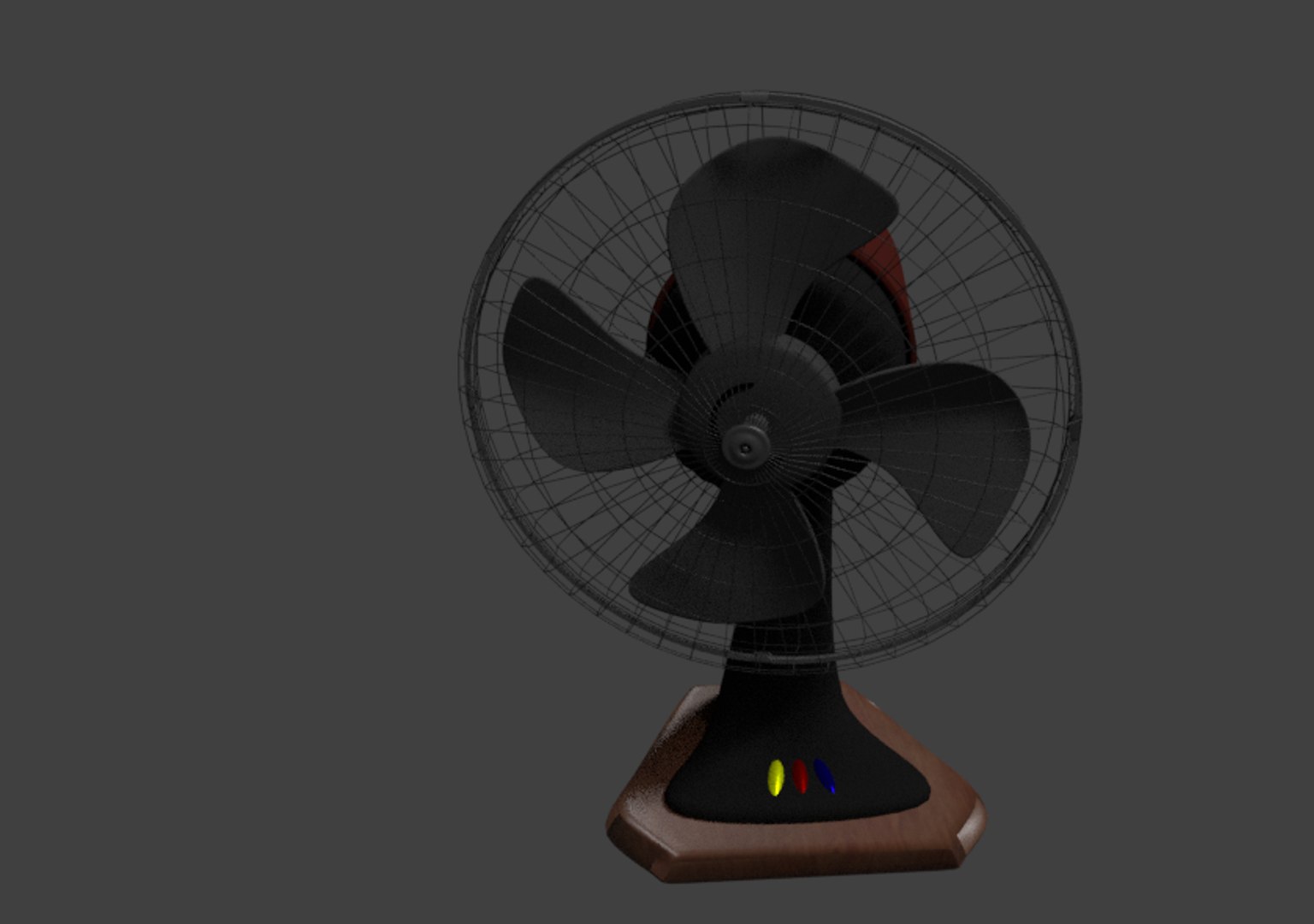 3D Model Desk Fan - TurboSquid 1278128