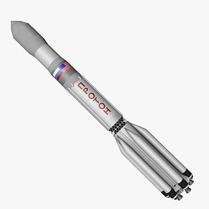 Proton Space Rocket