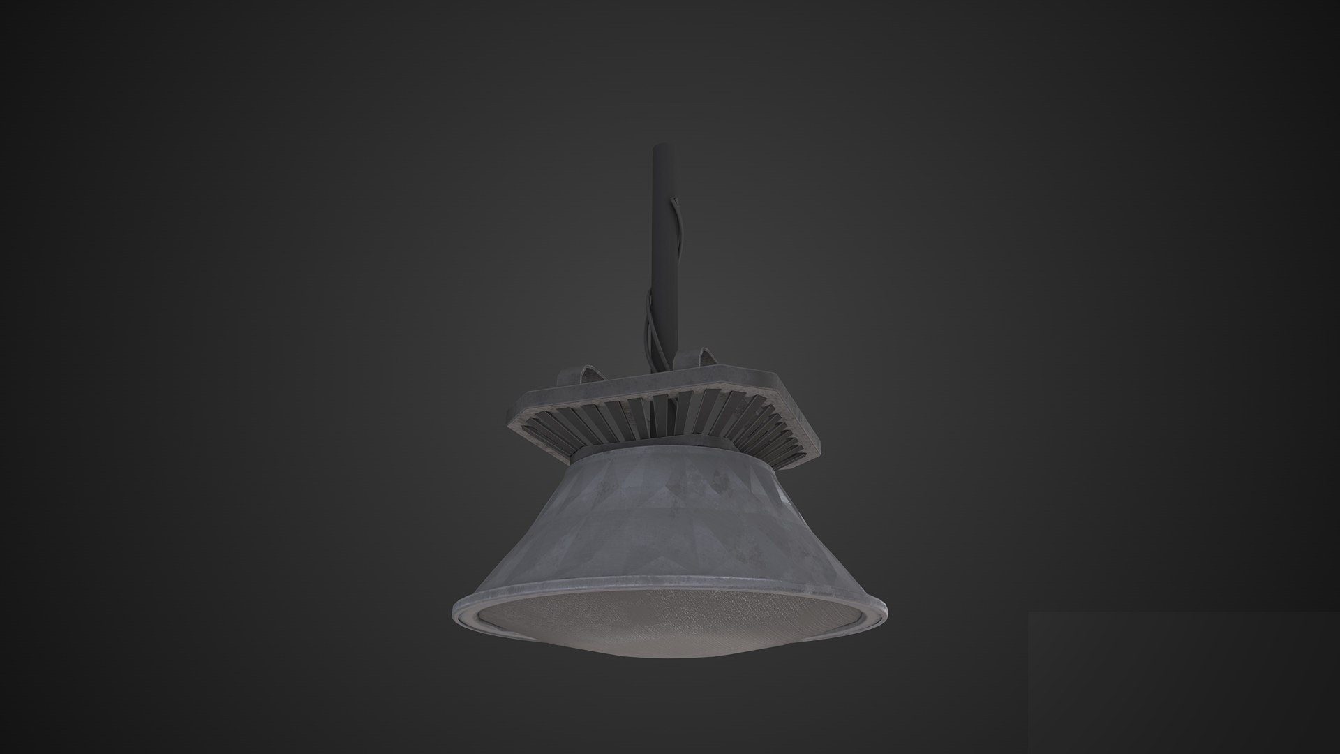 3D Game Ready Metal Light - TurboSquid 2076834