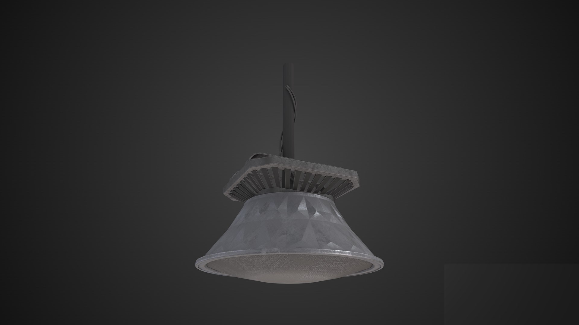 3D Game Ready Metal Light - TurboSquid 2076834